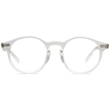 Round Glasses Unisex Acetate Eyeglasses Frame Transparent Clear Brillenfassung