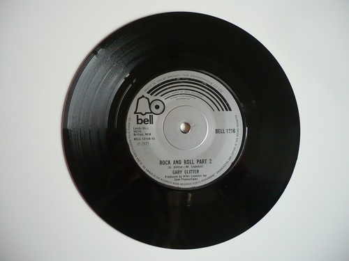 Gary Glitter Rock And Roll Part 1 & 2 7" Vinyl UK 1972 Bell A2/B2 Glam Single - Picture 8 of 8