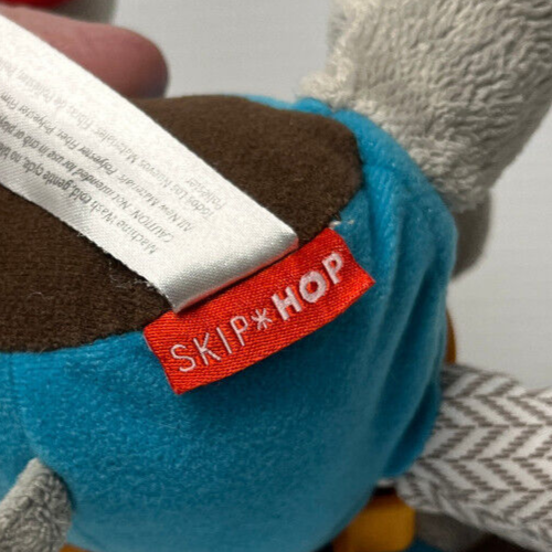 SKIP HOP Bandana Buddies Baby Activity Toy Elephant Teether Toy Age 0+ - Picture 10 of 20