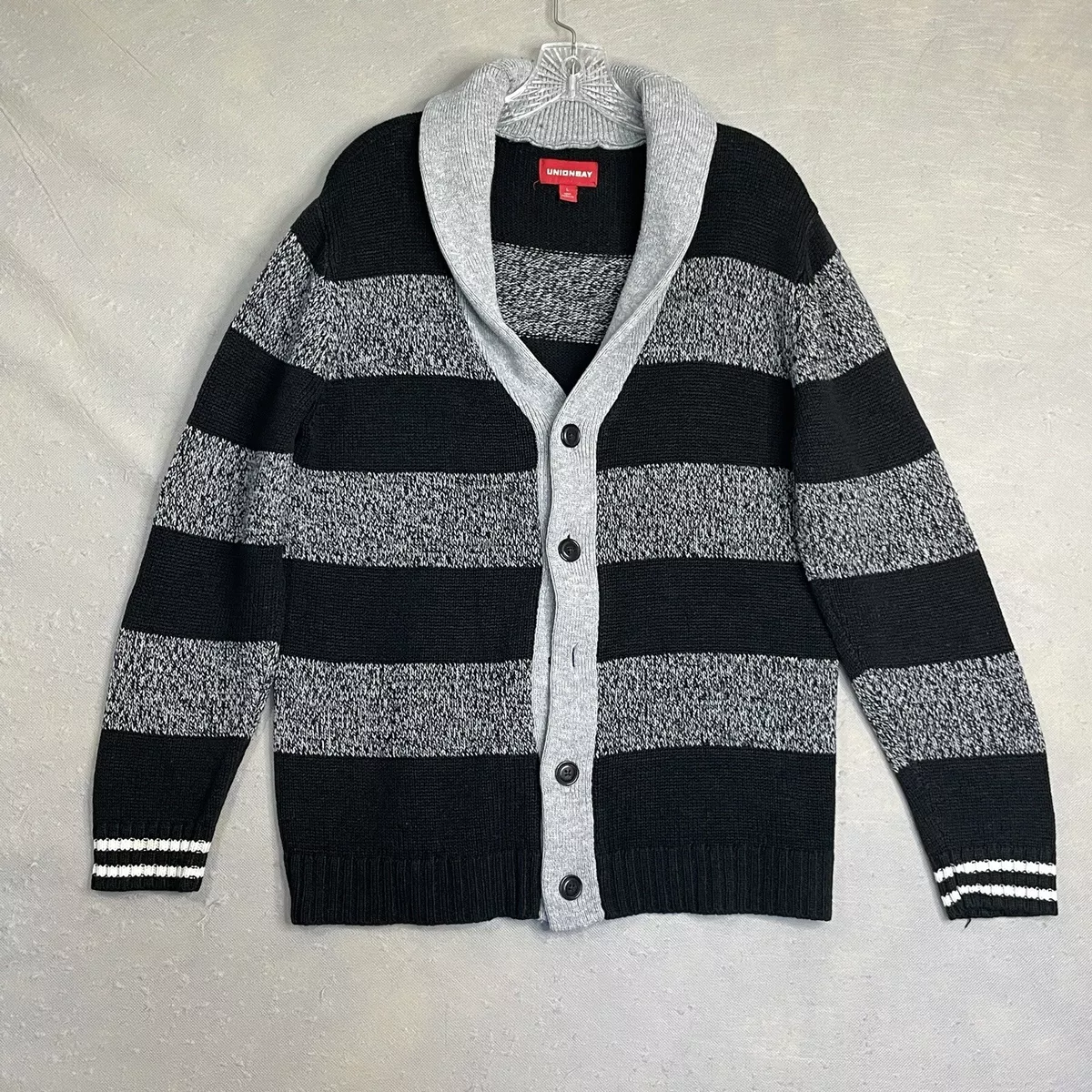 Mens cardigan the best sale bay