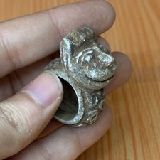 UNIQUE ANCIENT ROMAN GREEK STONE RING  - 2000+ Years old