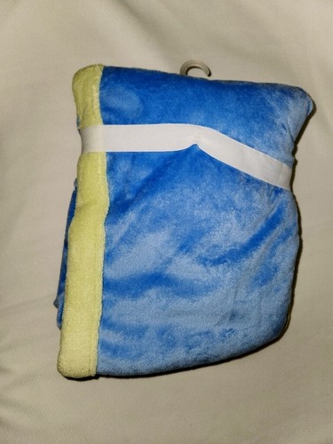 NEW "VTG" 2009 BABY Starters Blue Green Teal Blanket Cuddly Stripe Dot - Picture 17 of 21