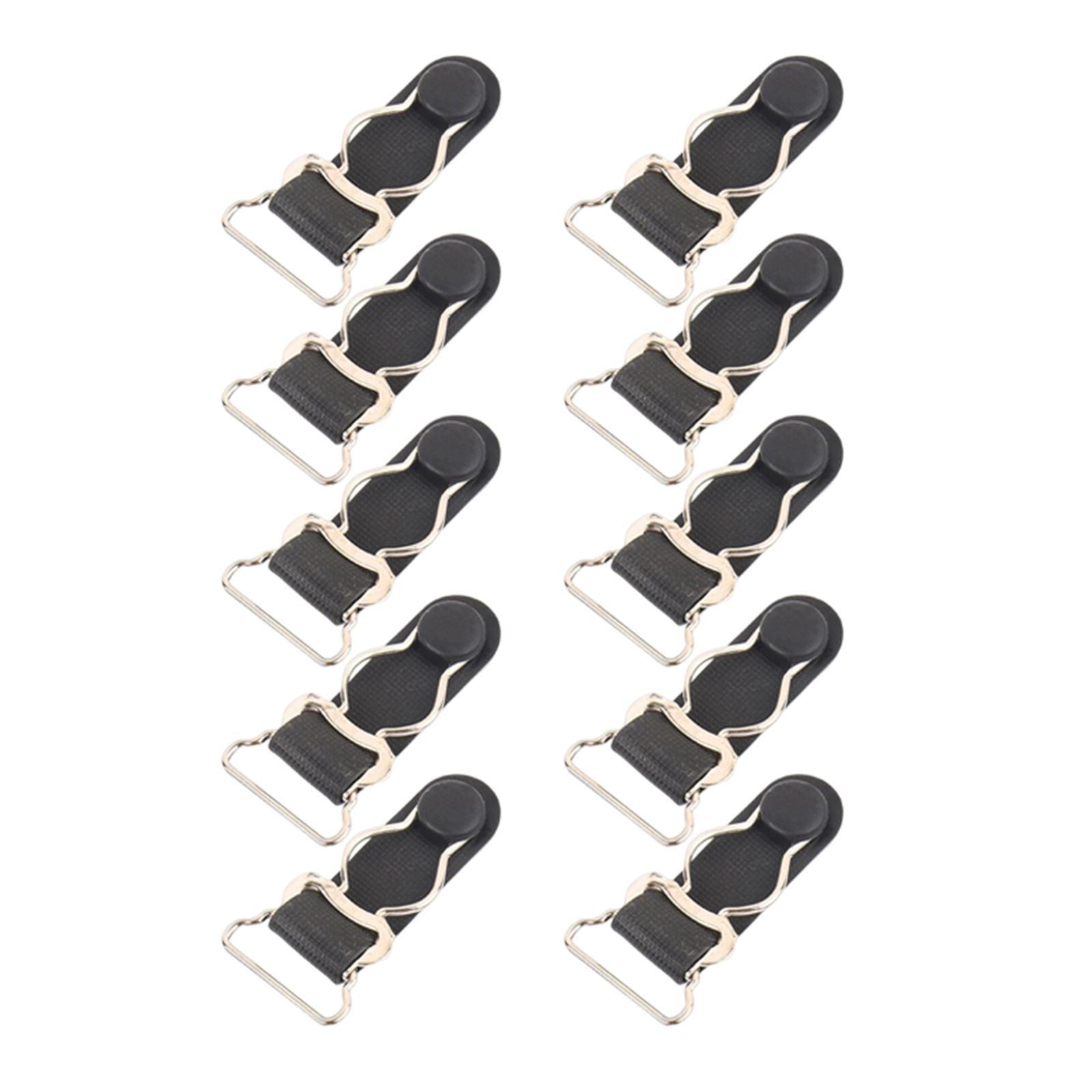 10Pcs Durable Garter Belt Fastener Clips, Stable Comfortable eBay