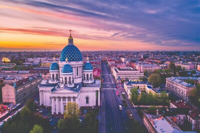 TRINITY CATHEDRAL PRINT/POSTER SATIN PHOTO PAPER OR  CANVAS T608