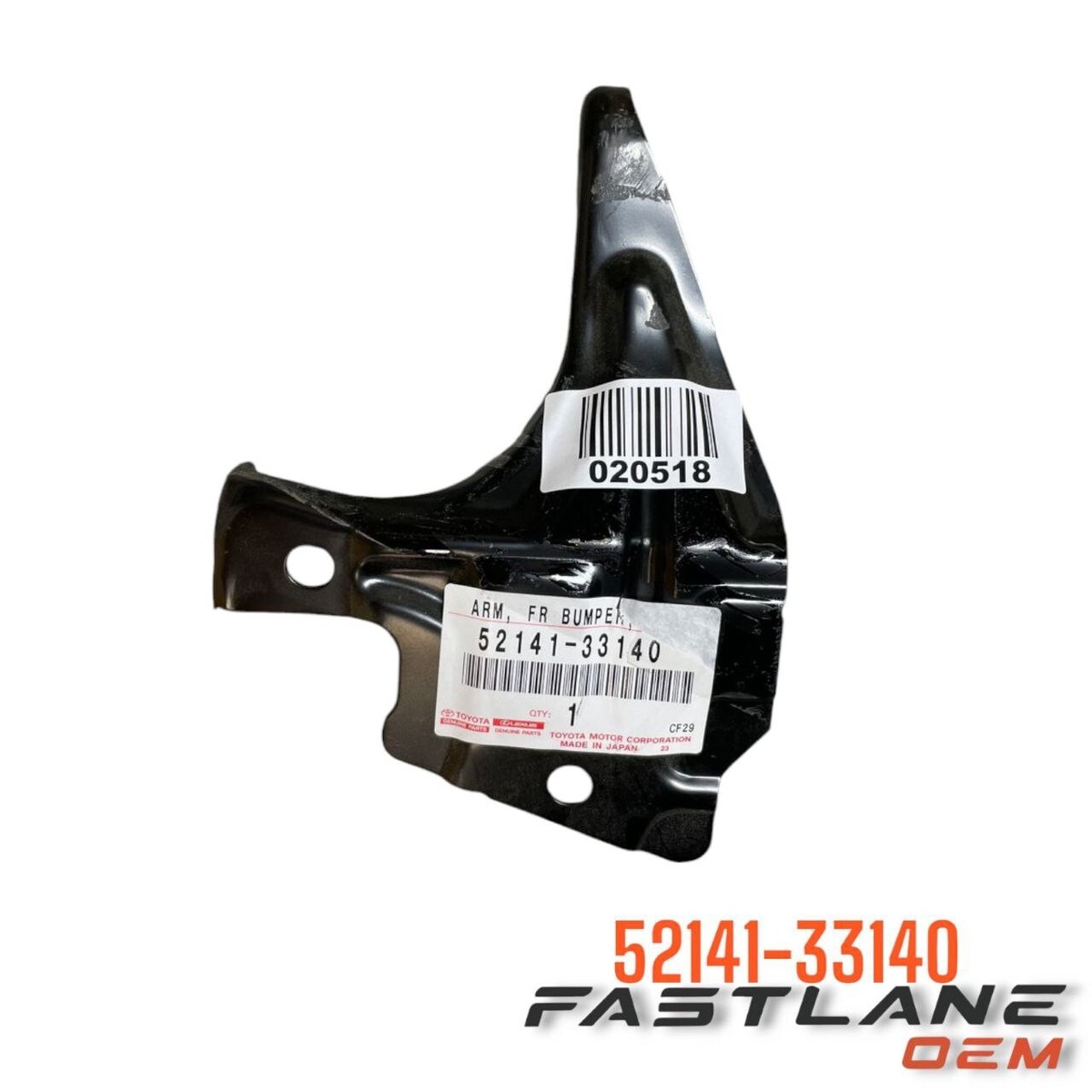 2019-2020 LEXUS ES300H ARM FRONT BUMPER UPPER NEW OEM 52141-33140