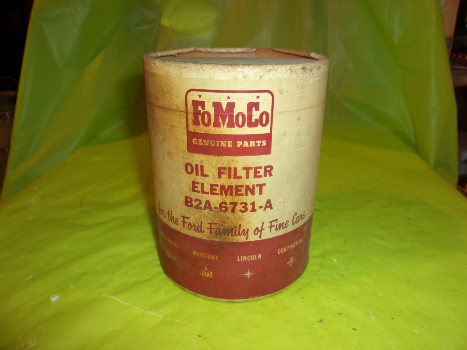 195266 FORD VEHICLES FOMOCO B2A6731A ORIGINAL UNOPENED OIL FILTER