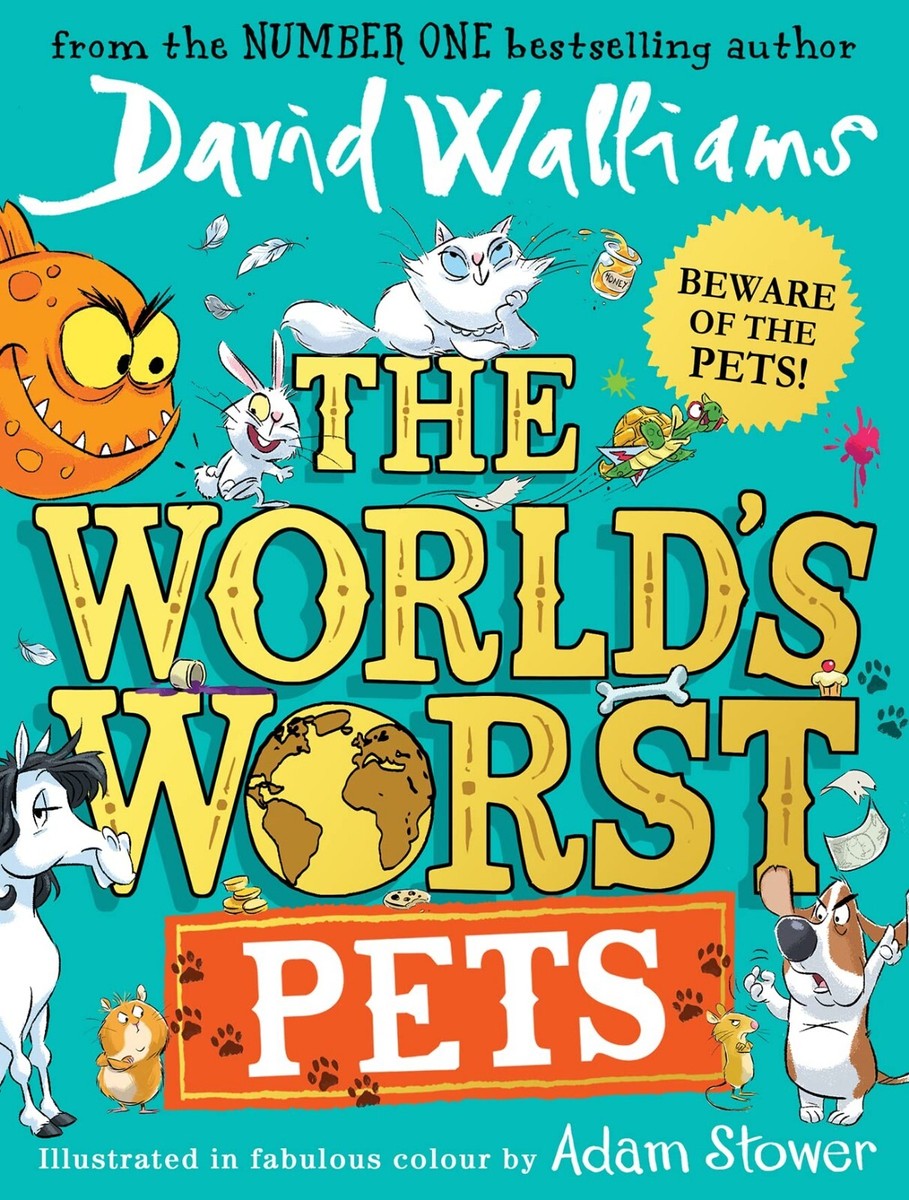 David Walliams World's Worst Collection 6 Books Pets