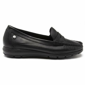 hush puppies black flats