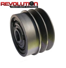 Small Engine Double Centrifugal Clutch Equipment 20mm Shaft 5/8" B Belt 4.5" Dia