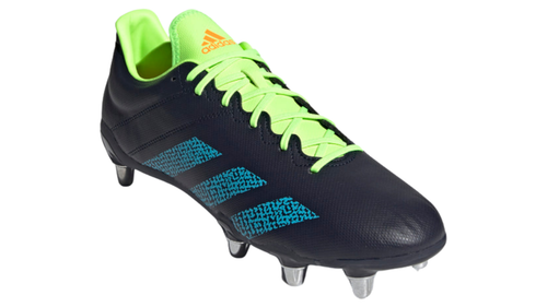 adidas Kakari SG Mens Rugby Boot Navy Blue/Green | A\u0026A Sports