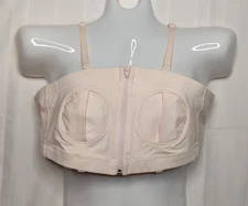 Lansinoh Simple Wishes Hands Free Breast Pump Bustier Bra XS-L New Pink