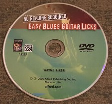 Wayne Riker : Easy Blues Guitar Licks - No Reading Required - DVD