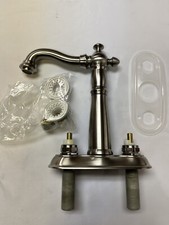 D 2155-SSLHP-Victorian Two Handle Bar/Prep Faucet Less Handles