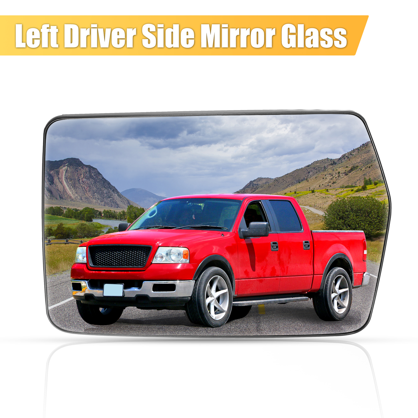 Driver Left Side Mirror Glass Car Rearview Heated Exterior Mirror for