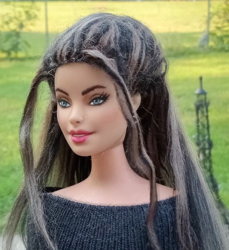 OOAK Custom Art Doll Repaint Barbie Collector Head Only JL Biel #17 Wynne - Picture 2 of 15