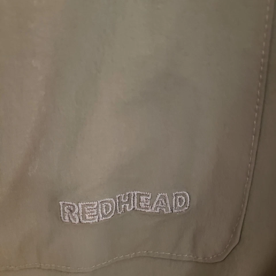 Chaqueta ligera de manga larga con cremallera Red Head Company para hombre M caqui verdoso Foto 4 de 4