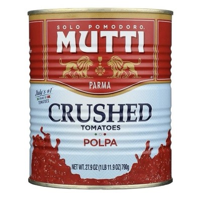 Mutti - Crushed Tomatoes (polpa) 27.9 oz (Pack of 4)