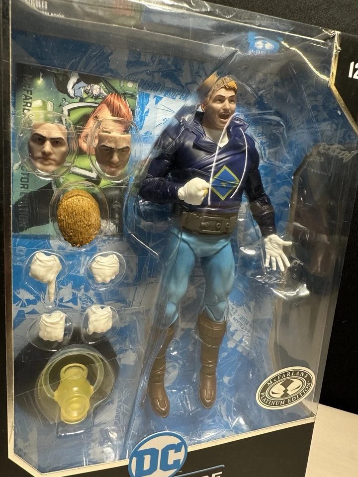 McFarlane Toys DC Multiverse Guy Gardner Edición Coleccionista Edición Platino Nuevo Foto 2 de 4