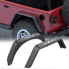 2x Front Fender Flares Wheel Guards Tube Style For Jeep Wrangler Yj 1987-1995 2x Front Fender Flares Wheel Guards Tube Style For Jeep Wrangler Yj 1987-1995