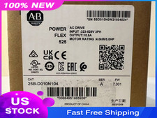 25BD010N104 Allen-Bradley 25B-D010N104 Powerflex 525 4.0KW 5.0HP AC Drive