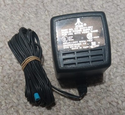Official Atari 7800 Power Supply  Tested And Works 24471-001 Blue Tip, TESTED!