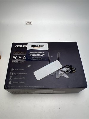 ASUS PCE-AX3000 Dual-Band Wi-Fi 6 (802.11ax) PCI-E Adapter Missing Parts !!