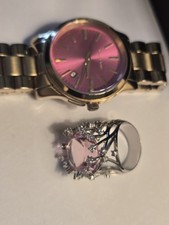 Vintage Michael Kors Watch + Ring. NICE!!
