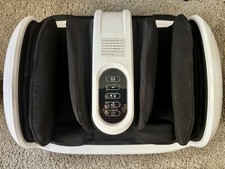 Cloud Massage Shiatsu Foot/calf Massager with Heat - Black