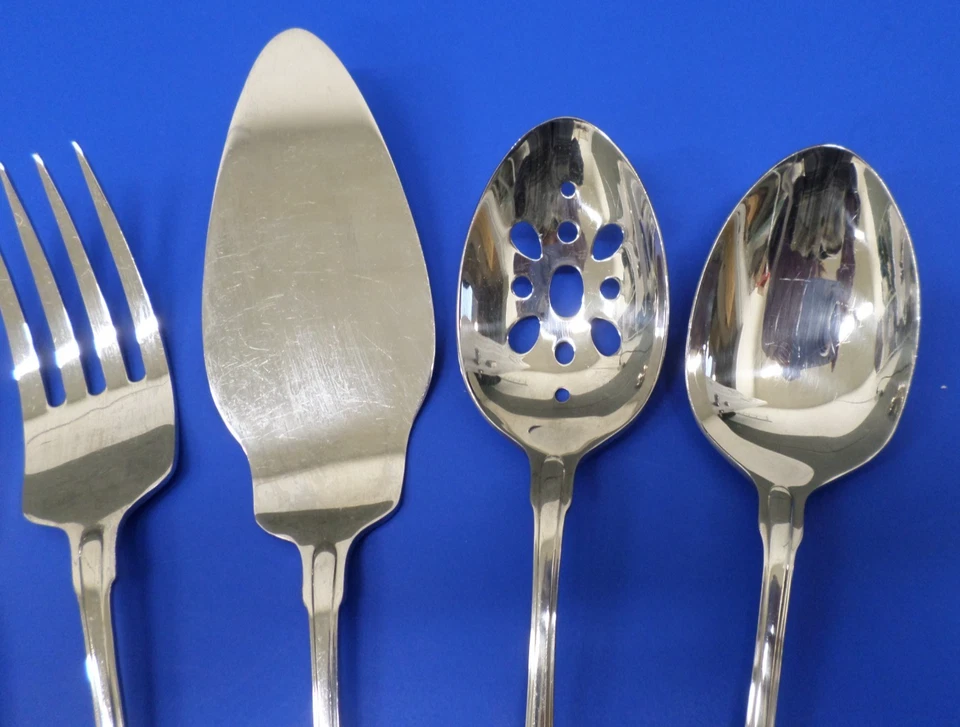 6 - Retroneu HAVERHILL Glossy Stainless Korea Flatware HOSTESS / SERVING PIECES - Image 3 of 4