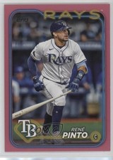 2024 Topps Update Mother's Day Hot Pink 34/50 Rene Pinto René Pinto #US107 13d7