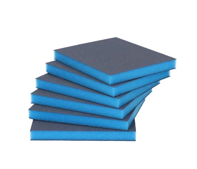 ITALKO 10 Stück Schleifschwamm Nassschliff Schleifpad Schaumstoff Doppelseitig Körnung