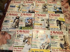 Cavallo Reitermagazin, Jahrgang 2004, 11 Hefte, Pferdezeitung,Reitsport,Konvolut