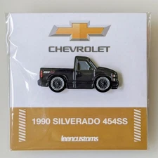 Leen Customs black Chevrolet Silverado 454 SS OBS pin limited to 250 *read*