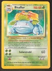 1999 German Pokemon Base Set Bisaflor / Venusaur Holo 15/102 WOTC Vintage