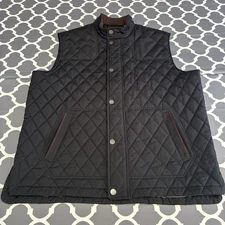 Orvis Men’s Quilted Vest Black size XL
