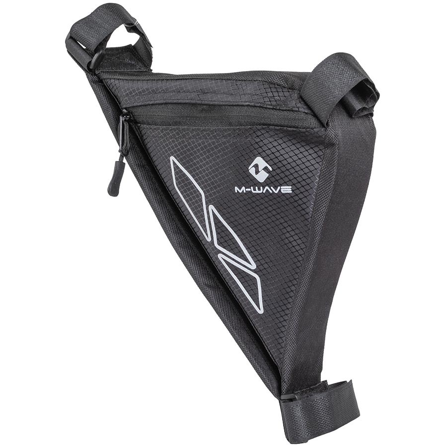 M-Wave Rotterdam Tri Frame Bag - Water-Resistant Polyester, 