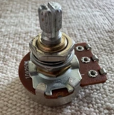 Seymour Duncan SDP-250 250K Split-Shaft Smooth-Turning Potentiometer Guitar Pot