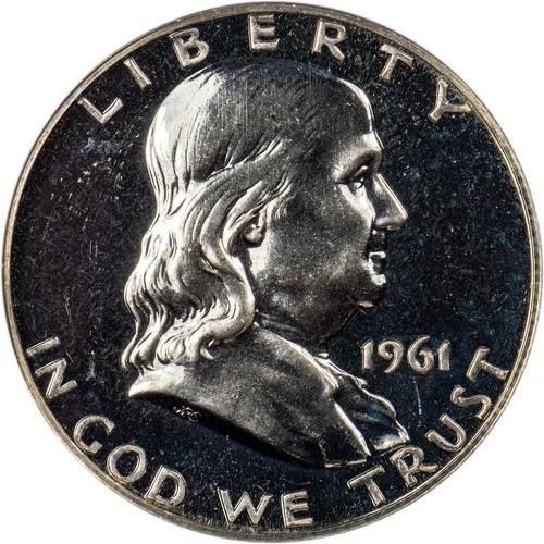 1961 Franklin Half Dollar - Superb Proof!