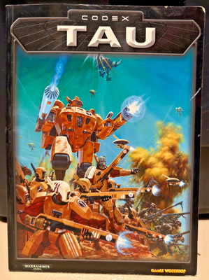 Warhammer 40k Codex Tau Games Workshop 2001 Paperback