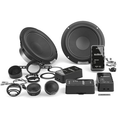 Audison AVK 6 S II 6.5'' 250W 4-Ohm Hi-Res Component Speaker System (Set)