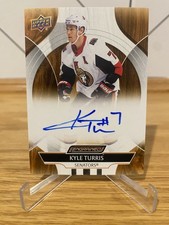2024-25 UD Engrained Icons - Kyle Turris - Auto - #CA-KY - Ottawa Senators