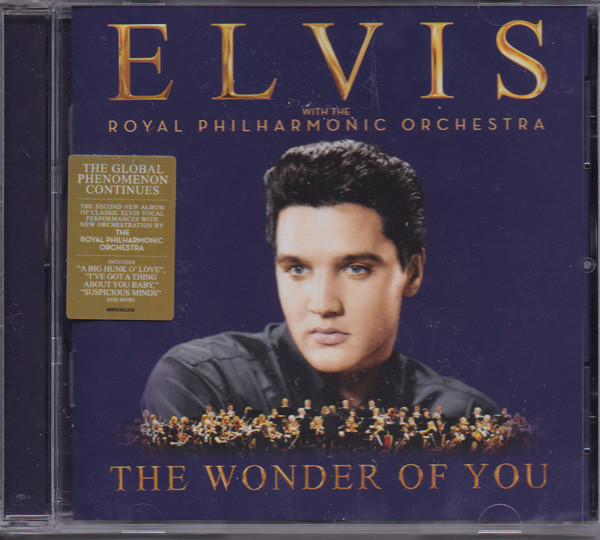 Elvis* With Royal Philharmonic Orchestra - The Wonder Of You (CD, Album) (Mint (