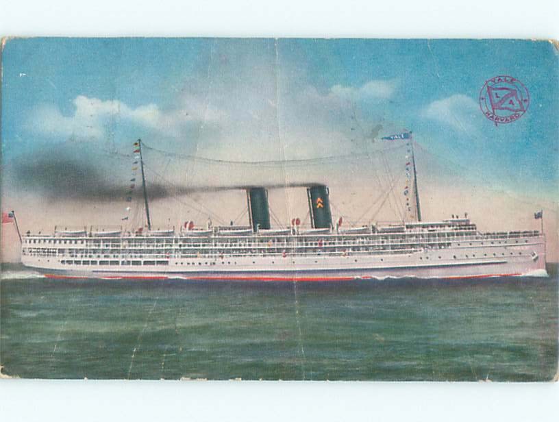 Pre-chrome LOS ANGELES STEAMSHIP COMPANY Los Angeles California CA o/19 AF5347