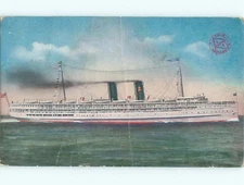Pre-chrome LOS ANGELES STEAMSHIP COMPANY Los Angeles California CA o/19 AF5347