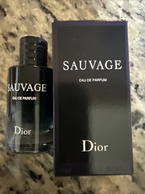 Dior Sauvage Eau de Parfum 0.34 Oz 10 mL Perfume For Men MINI Bottle NIB Dabber