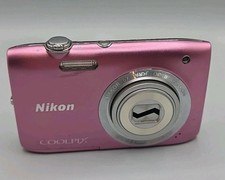 Nikon Coolpix S2800 Digital Camera, Pink, SPARES Only, Please Read. 