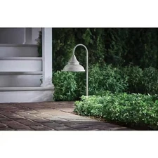 New Hampton Bay LED Low-Voltage Galvanized Farmhouse Pathway Light 1005 697 585