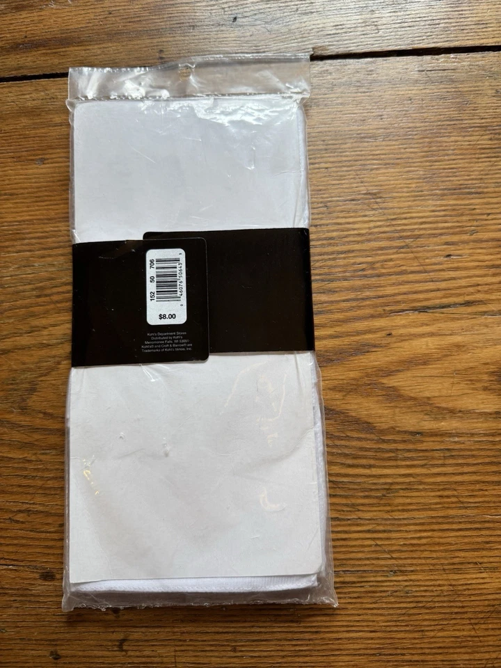 Nuevos pañuelos Croft & Barrow 6Pk para hombre Foto 2 de 4