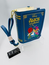 Bolso Bandolera Convertible Loungefly Alicia en el País de las Maravillas Libro NUEVO con Etiquetas