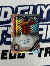 2019 Topps Bowman Chrome Refractor Auto #CPA-AT Abraham Toro /499